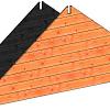 Topgevel Zadeldak XXL/De Hofstee XXL onbehandeld
