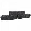 Linia Excellence Getrommeld 15x15x60 cm Nero