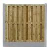 Betonpaal glad met diamantkop 10 x 10 x 280 cm, grijs ongecoat, T-paal.