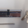 Cilinder met 3 sleutels - 50/50 - gechromeerd