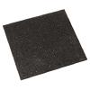 Rubbertegel 50x50x4.5 cm zwart