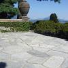 Balkan flagstones 2-4 cm dik, gekloofd