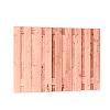 Douglas fijnbezaagd plankenscherm 19-planks 15 mm, 180 x 130 cm t.b.v. betonsysteem, onbehandeld.