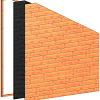 Wandmodule P potdekselplanken 2760x2850mm onbehandeld