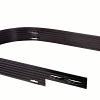 Alu Mevo Edge PRO zwart 3.2mm, 229x10.2 cm Incl. pennen