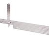 Alu Mevo Edge PRO zilver 4.8mm, 229x10.2 cm Incl. pennen