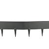 EverEdge B antraciet 1.6mm, 100x10cm