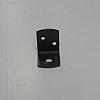 Winkelhaak zonder schroef 40x35x30mm - zwart verzinkt