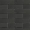 Linea 12x12x60 cm Excellence Nero (met facetrand)