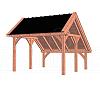Kapschuur De Hoeve XL 4150x4400x3750mm (bxdxh)