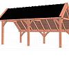 Kapschuur De Hoeve XL 6350x3800x3450mm (bxdxh)