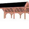 Kapschuur De Hoeve XL 7100x3800x3450mm (bxdxh)