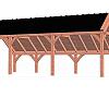 Kapschuur De Hoeve XL 8150x3800x3450mm (bxdxh)