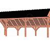 Kapschuur De Hoeve XL 8750x3800x3450mm (bxdxh)