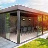 Buitenverblijf Verona model rechts 7550x4000x2500mm (bxdxh)