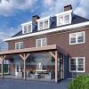 Aanbouwveranda Ancona 3750x3900x2600mm (bxdxh)