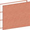 Wandmodule C rhombus profiel 2760x2200mm onbehandeld