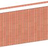 Wandmodule F rhombus profiel 2760x1170mm onbehandeld