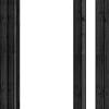 Douglas Steel Look vleugelraam enkel 647x1296mm linksdraaiend zwart - module 01