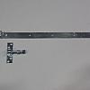 Verstelbare duimheng / Plaat 130x35mm / Heng 670x40mm - Galvanisch verzinkt