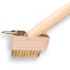 Voegenborstel - onkruidborstel met scratcher incl. steel 150 x 2,8 cm