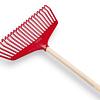 Bladhark Fiskars met houten steel 150 x 2,4 cm, gewaxt.