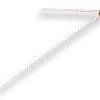 Duimstok 1 meter glasfiber wit.