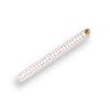 Duimstok 1 meter glasfiber wit.