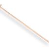Schoffelsteel 160 x 3,2 cm. met hilt en excentrische punt.