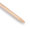Schoffelsteel 160 x 3,2 cm. met hilt en excentrische punt.