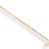 Tuinhark - Asfalthark recht met 14 tanden - incl. essen steel 170 x 2,9 cm