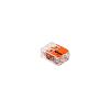 WAGO 2V verbindklem t/m 4mm² type 221-412 soepel en massief - 5 st.