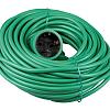 Verlengsnoer 20m 2x1mm H05VV-F groen