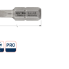 PRO Schroefbit Sleuf SL1,0x5,5 L=25 (2 st per set)