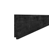 Vuren Zweeds rabat 1 zijde geschaafd, 1 zijde fijnbezaagd 1,1-2,7x19,5x500 cm, zwart gedompeld.