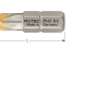 PRO Schroefbit Philips PH2 L=25 Diamond (2 st per set)