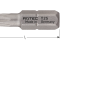 PRO Schroefbit Torx T10 L=25 (2 st per set)