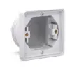 Hydro WD inbouwkader 1V zwart