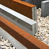 Eccoborder Betotop corten 200cm - t.b.v. opsluitband 6x20x100 cm