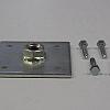 Set voor betonpoer - gelaste moer M20 110x110x6mm