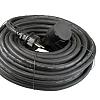 Verlengsnoer 10m Neopreen 3x1,5 mm - HO7RN-F zwart