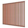 Louvre verticaal 2230x2200mm - module H onbehandeld
