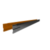 Flexline gegalvaniseerd hoogte 10 cm - lengte 220 cm