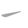 Rigidline gegalvaniseerd hoogte 7,5 cm - lengte 220 cm - incl. grondnagels