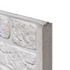 Betonplaat Romeins rotsmotief 4,8 x 26 x 184 cm, grijs ongecoat