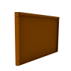 Fixed Height Line paneel hoogte 56 cm - lengte 40 cm - corten