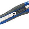 Vector Afbreekmes 18mm, blauwe kast met rubber grip, op kaart