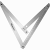 MEMOLON opvouwbare aluminium bouwhaak, 60x60x85cm, 45° en 90°, in nylon foedraal