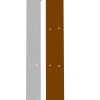 Flexline gegalvaniseerd verbindingshuls, hoogte 40 cm