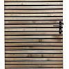 Verstelbare poortframe voor horizontale planken 100x180 cm - vuurverzinkt